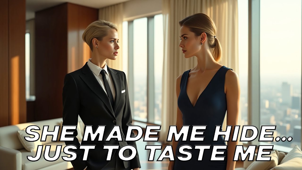 My Boss Made Me to Dress up as a Men & Make Out with Her... Lesbian Story