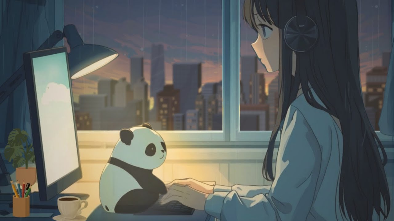 Cozy Desk Study LoFi 🧡 Winter Focus Beats
