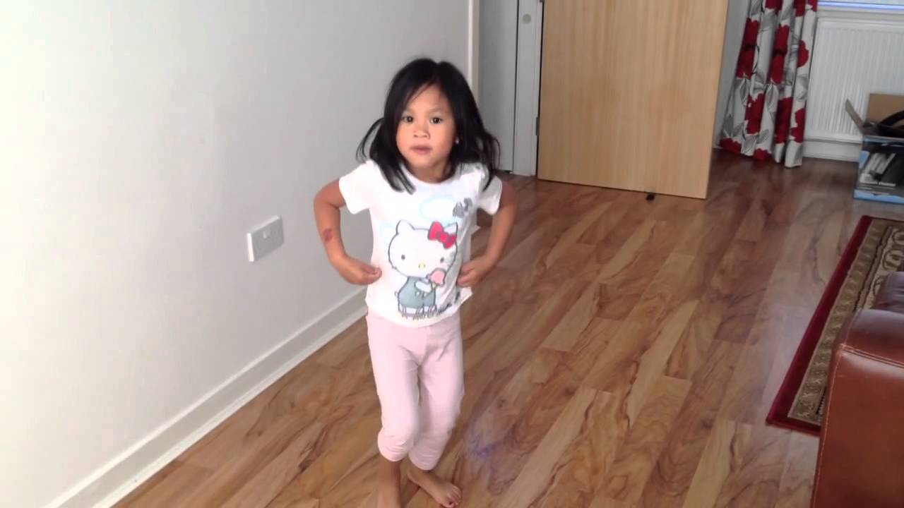Thea taught me how to do Highland dance.