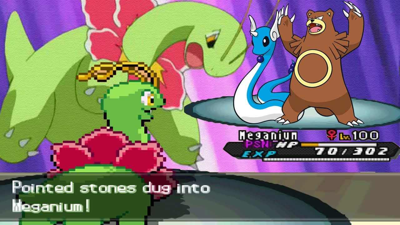 Pokemon Black 2 and White 2 WiFi Battle - #67 Offensive Meganium [NU Tier]