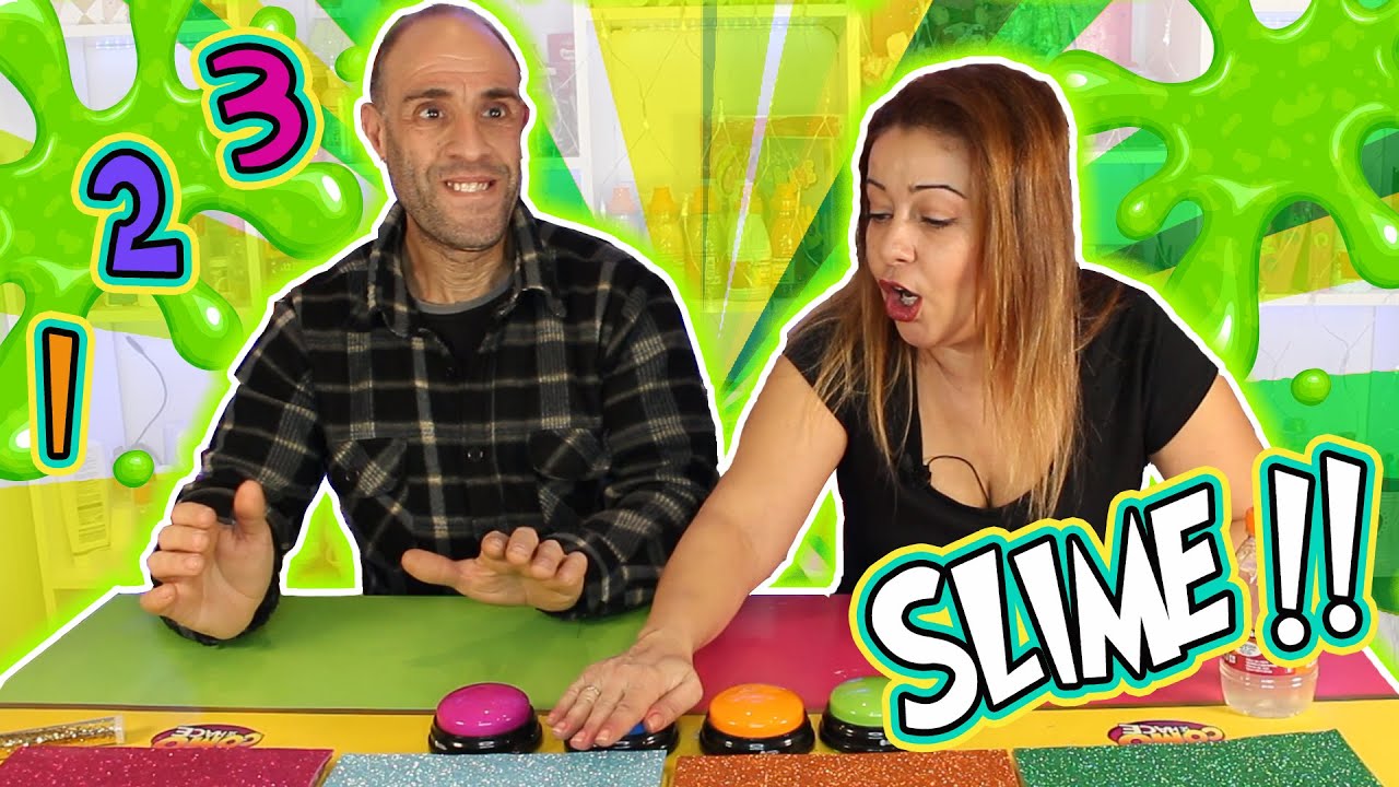 123 SLIME con el jardinero (ex Hacker ) | Primera vez haciendo slime |Un dos tres SLIME challenge !!