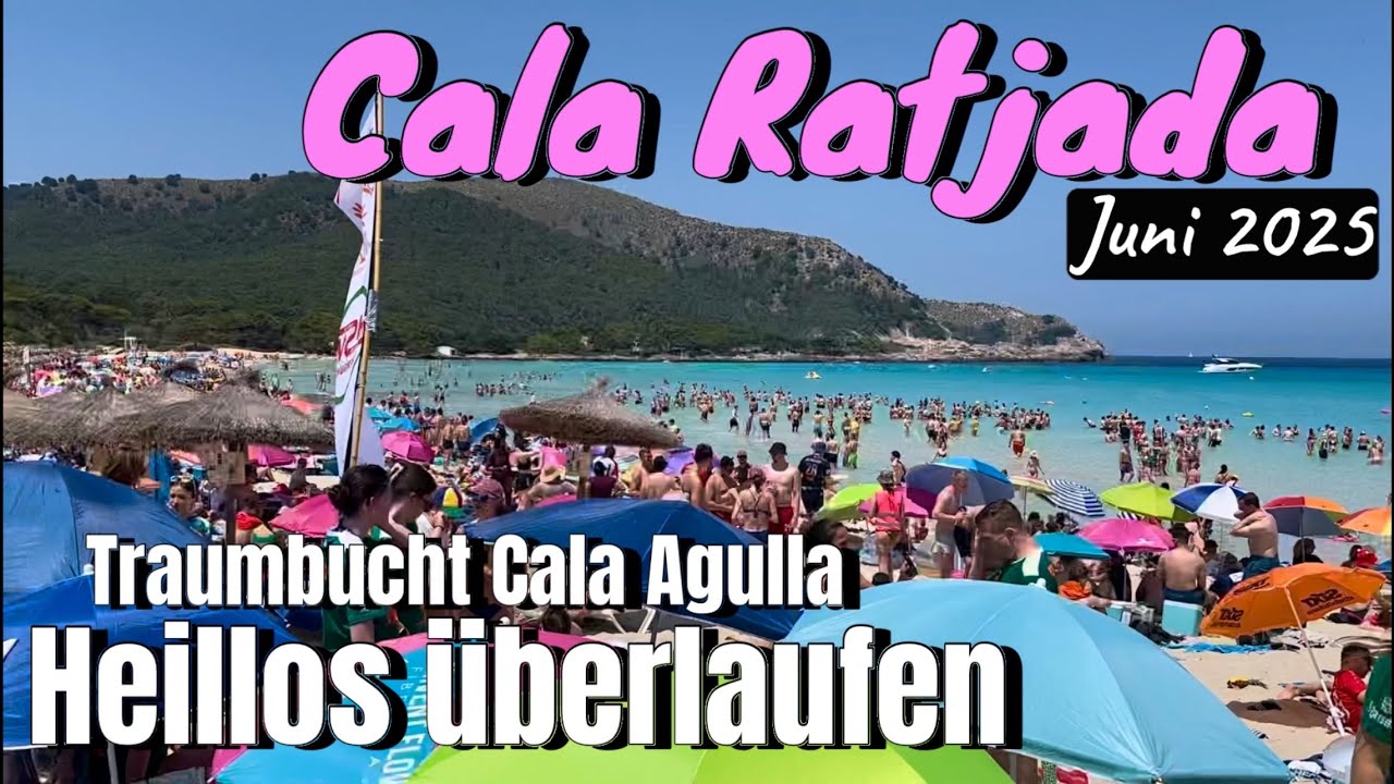 Cala Ratjada-Cala Agulla🌴🏖️MALLORCA island🩷TRAUMBUCHT voll wie an der COPACABANA 😳NEW! #mallorca