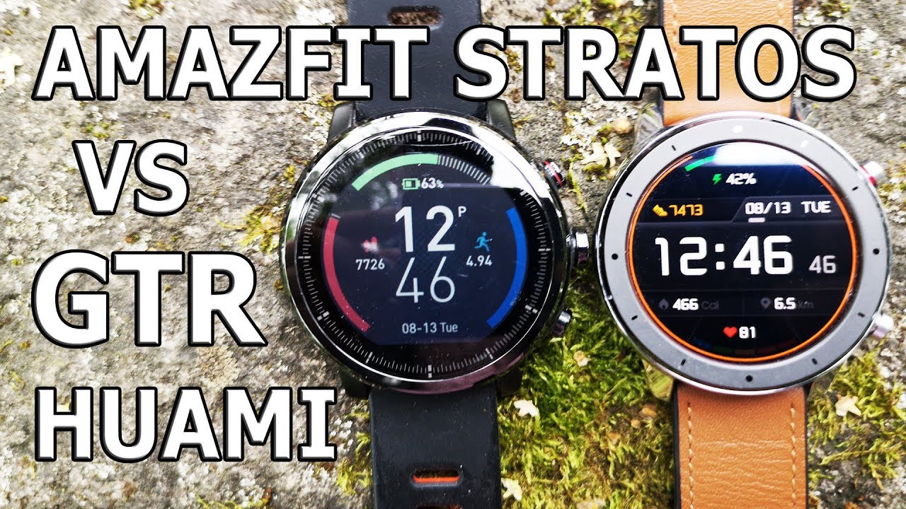 Xiaomi Huami Amazfit GTR vs Amazfit Stratos 2 I Или это Bip 2?