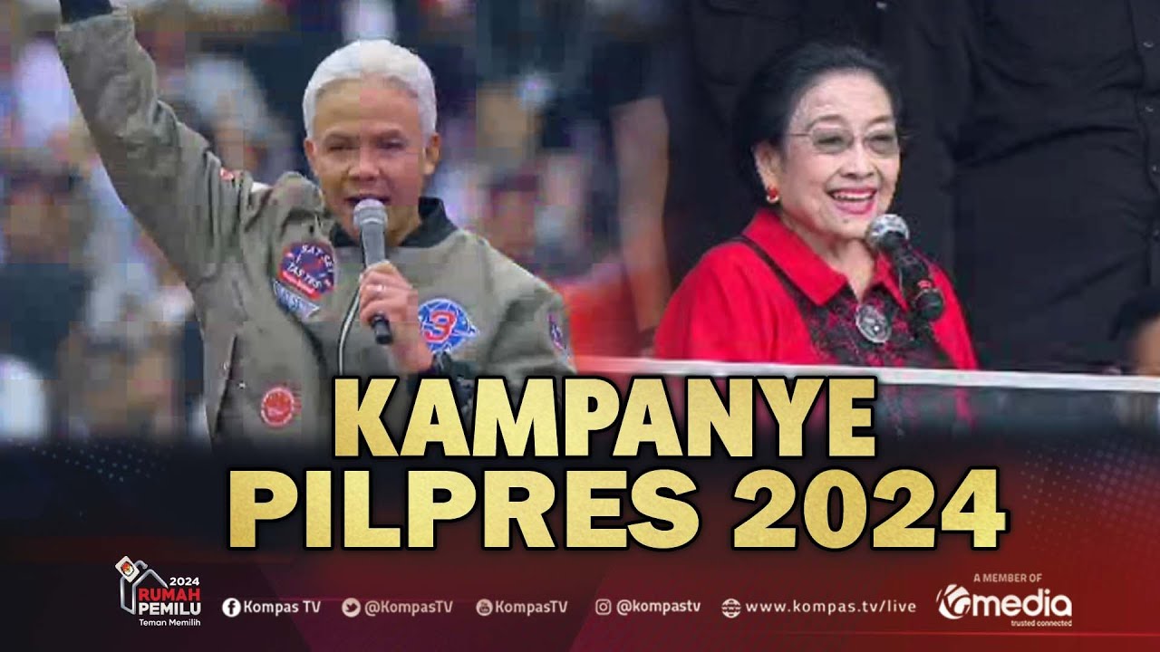 Orasi Politik Megawati & Ganjar di Kampanye Akbar Ganjar-Mahfud, GBK Senayan | 3 Februari 2024