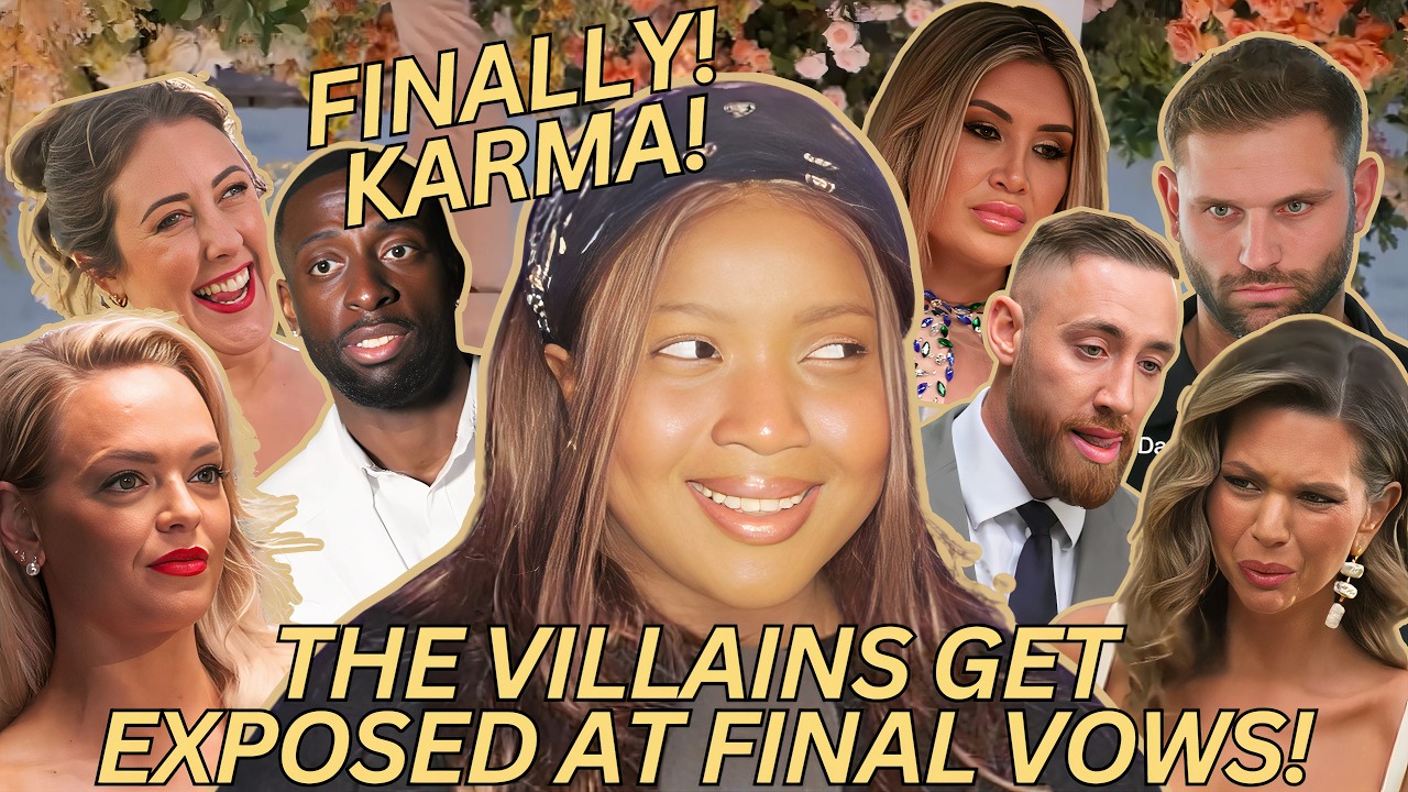 The VILLAINS Get What They Deserve At FINAL VOWS! | Married At First Sight Australia Season 13