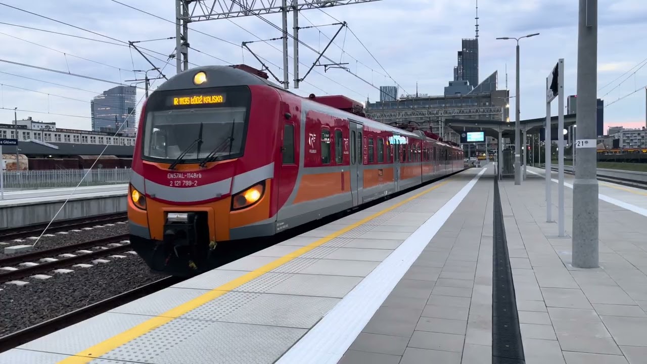 Testy SIP w piękny letni wieczór - Warszawa Główna | 4K 60 fps