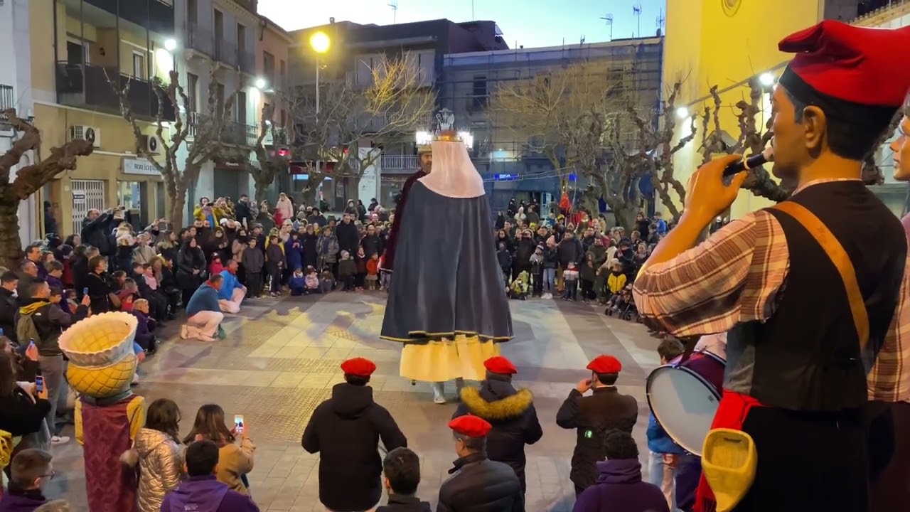 Ball dels gegants de San Asensio (La Rioja) - 32a Trobada de Gegants de Castellbisbal, 21/01/2023