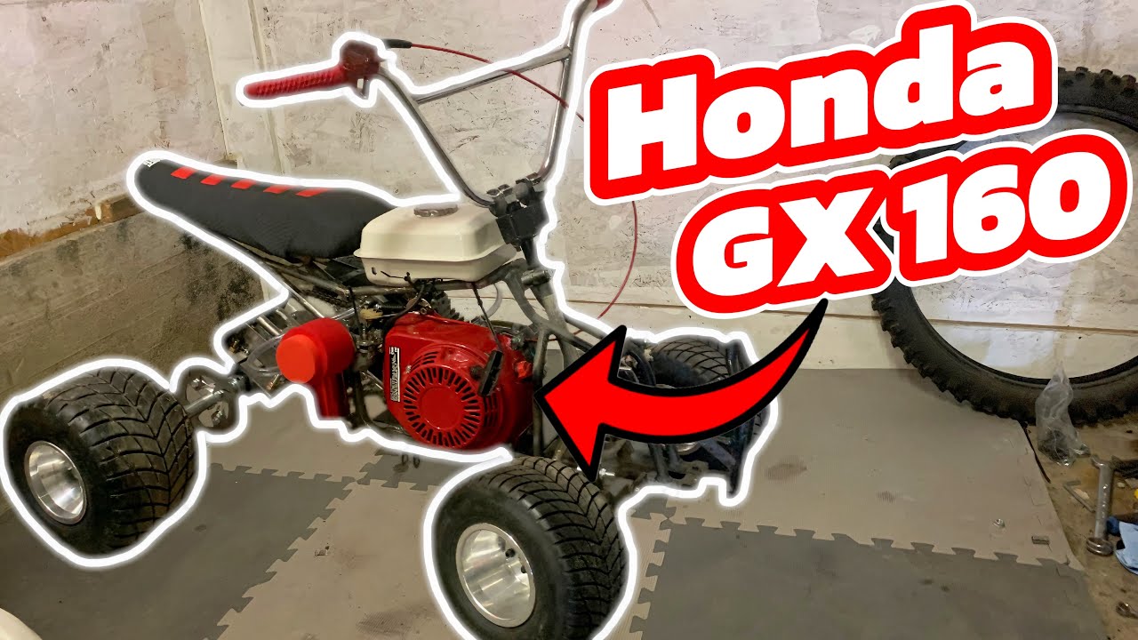 Mini Honda drift quad build part.2 (Already crashed!)