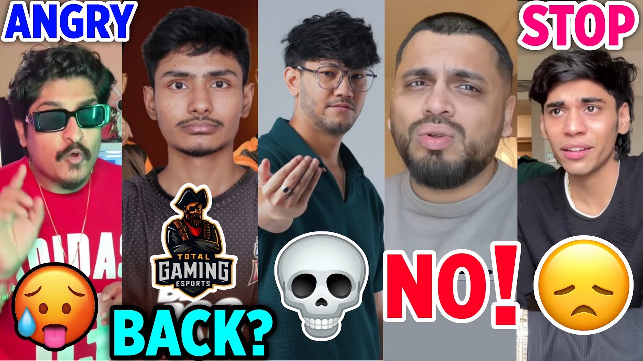 Big CHANGE in Total Gaming😱 All SHOCKED🚨 Gyan Gaming reply,Pahadi Gamer,TSG Ritik,Sid,FREE FIRE Team