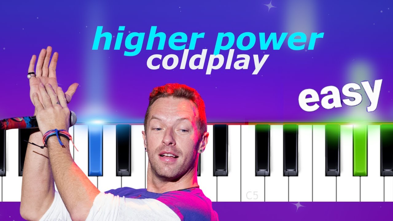 Coldplay - Higher Power |EASY PIANO TUTORIAL