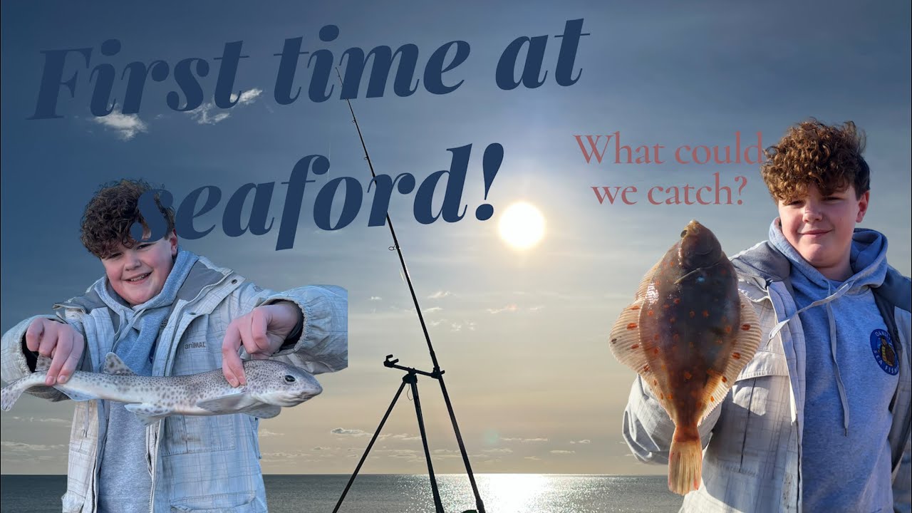 First Time Fishing Seaford – What Did We Catch?! 🎣🎣