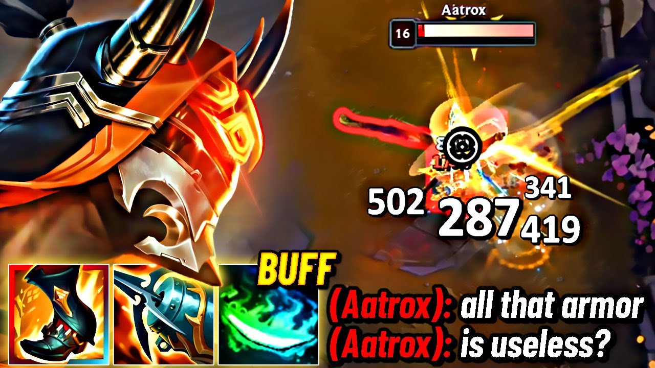 BUFFED MASTER YI IS RIDICULOUS (ARMOR IS USELESS)