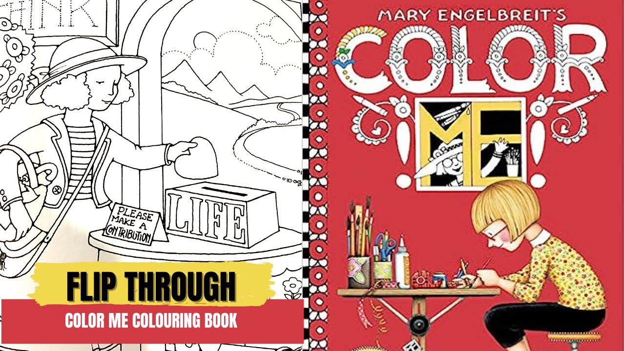 Mary Engelbreit's Color ME Coloring Book Review