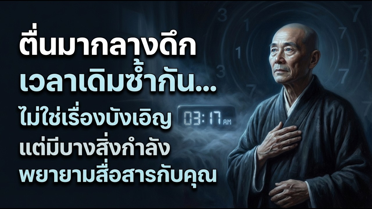 ตื่นมากลางดึกเวลาเดิมซ้ำๆ... ไม่ใช่เรื่องบังเอิญ แต่มีบางสิ่งกำลังพยายามสื่อสารกับคุณ
