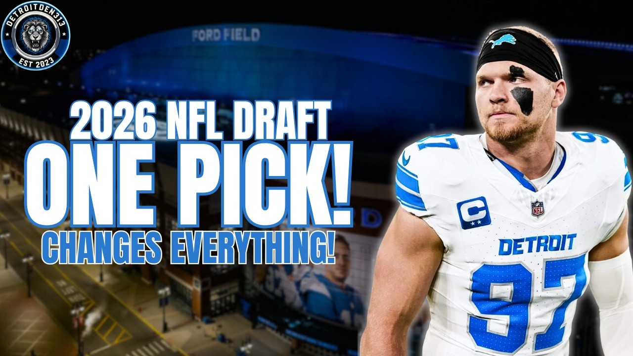 Detroit Lions: The Draft Decision That Changes Everything