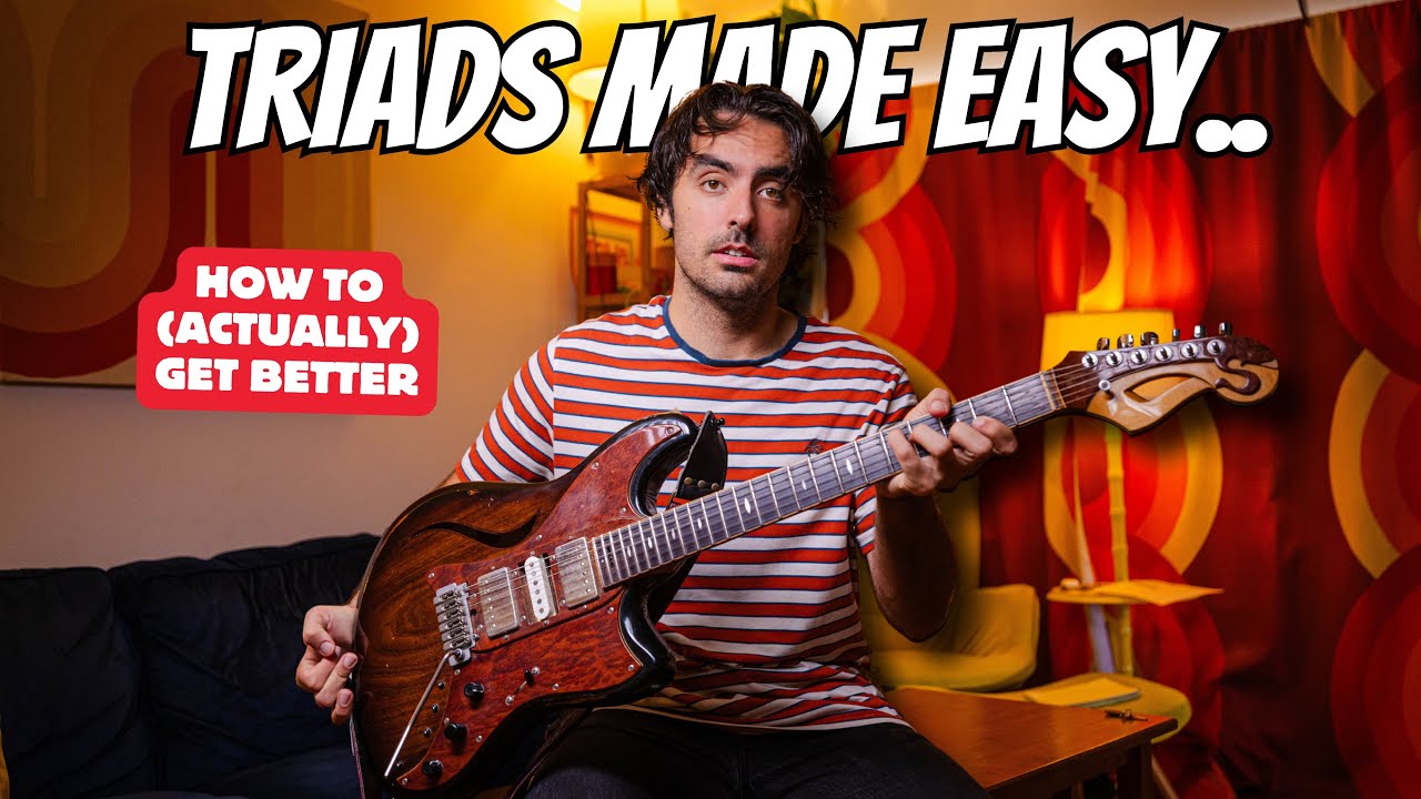 Learn TRIADS like this to ELEVATE your playing in under 5 minutes