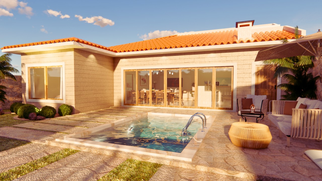 CASA PEQUENA E MODERNA || 2 QUARTOS  || PLANTA BAIXA com Área de Lazer na Frente!!
