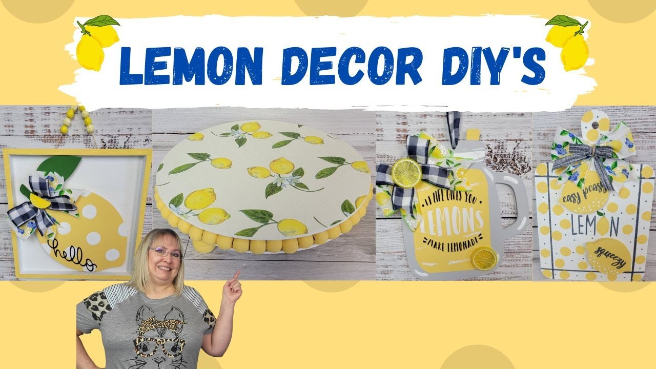 LEMON DECOR DIY'S