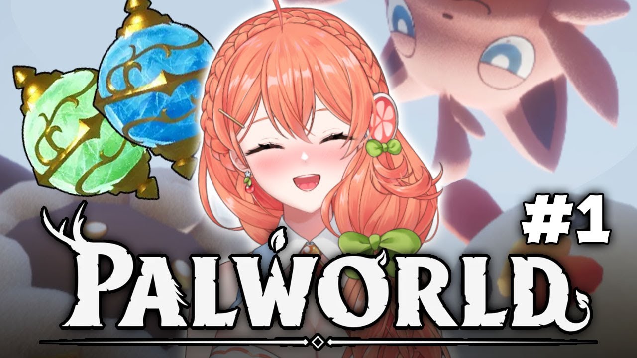 【2024.01.22】 팰월드 Palworld #1 - 몽새 다시보기