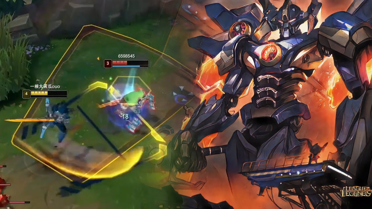 XIAOMING : RANK 1 CRAZY AATROX VS.OLAF