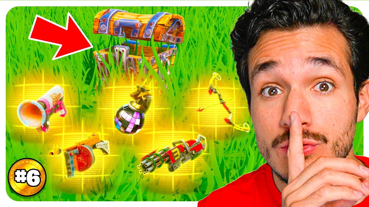 Venc&iacute; TODOS los RETOS SECRETOS de Fortnite - D&iacute;a 6