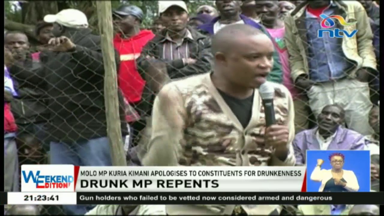 Molo MP Kuria Kimani in another high spirit in Chesingele Secondary school