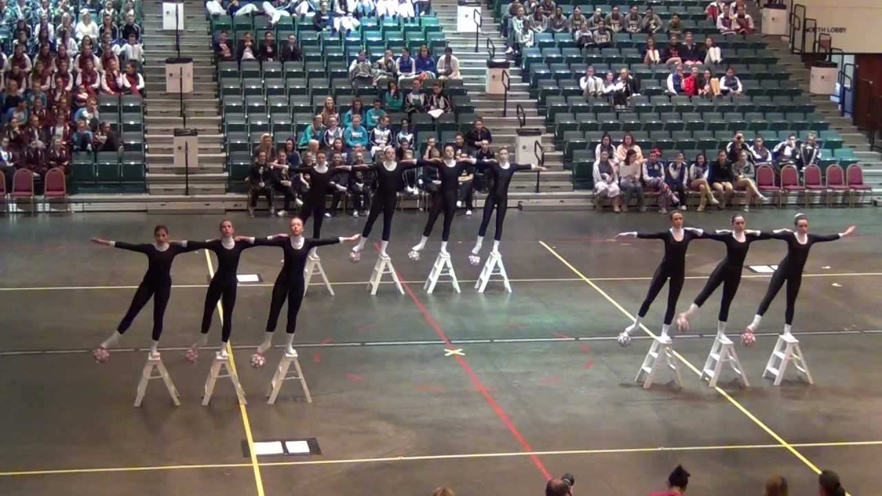 2012 - 2013 TWHS Highsteppers - Officer Prop Routine 03022013