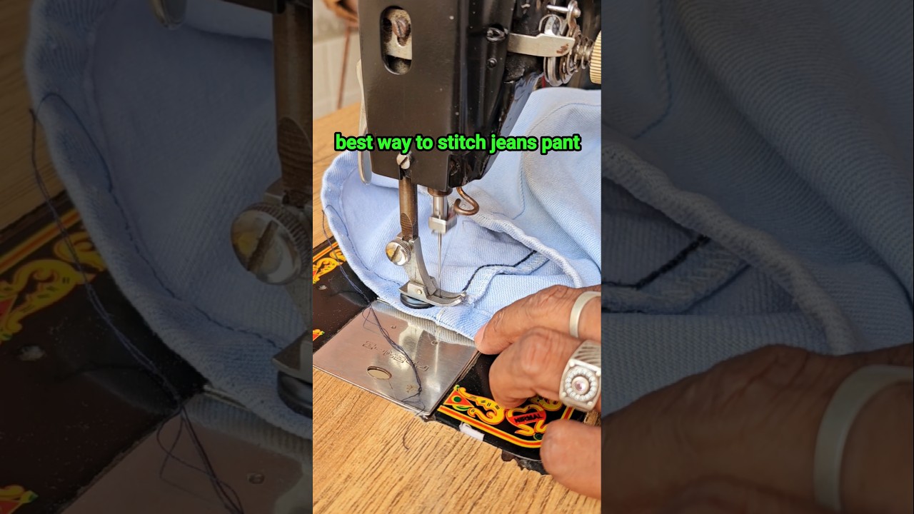 😎Sewing machine amazing tips || silai machine Tips and tricks #jeanshorts