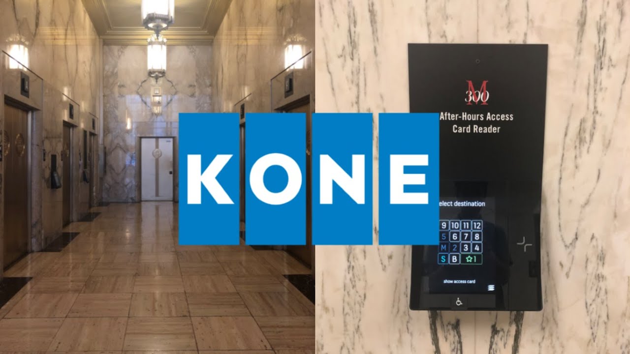 KONE Polaris Destination Dispatch Traction Elevators-300 Montgomery St-San Francisco, CA