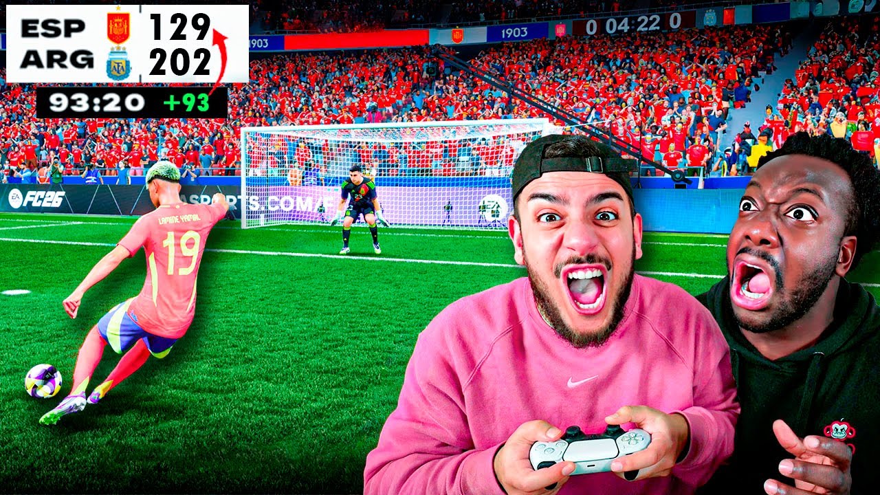 FIFA pero el GOL vale = Minuto