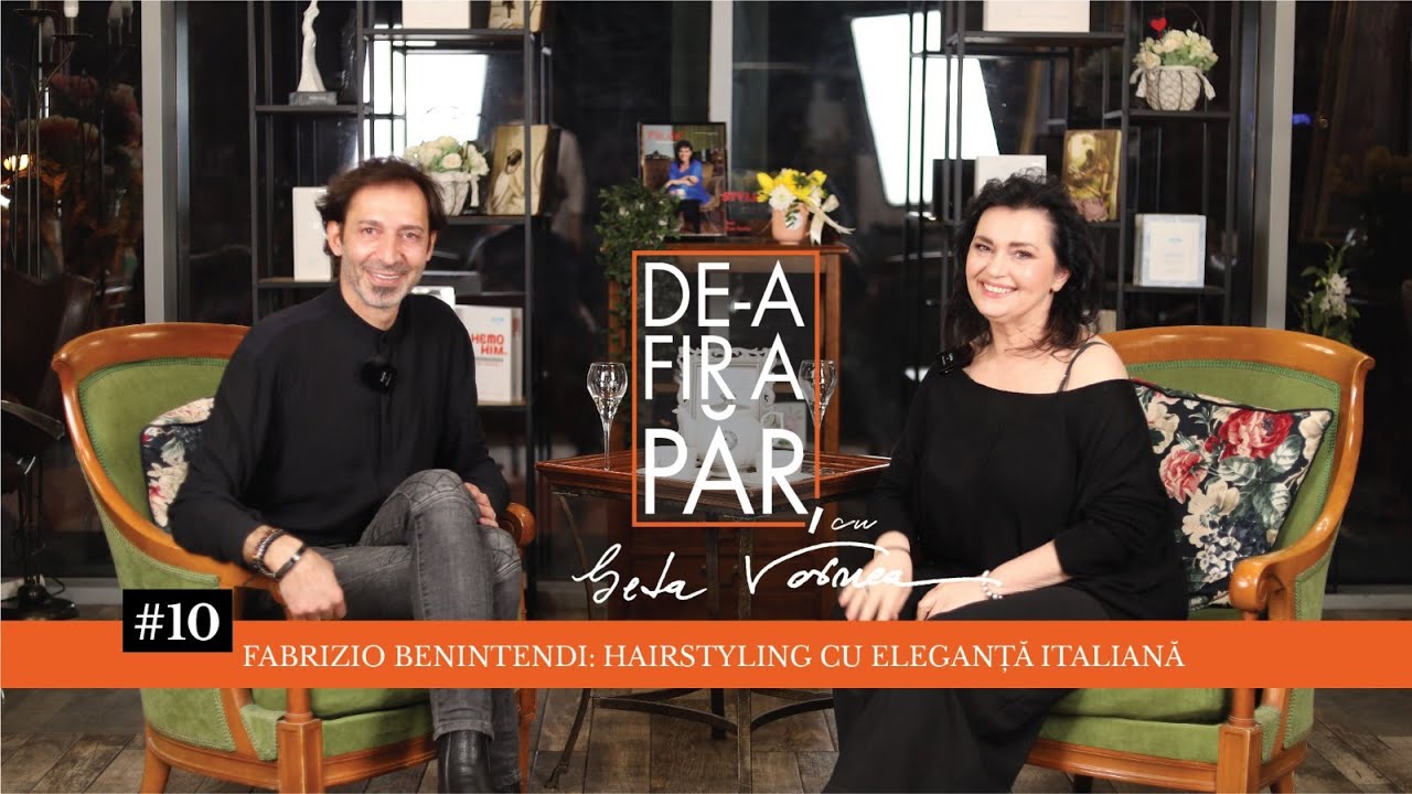Fabrizio Benintendi: Hairstyling cu eleganță italiană