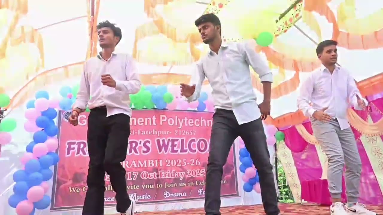 Freshers celebration by seniors 