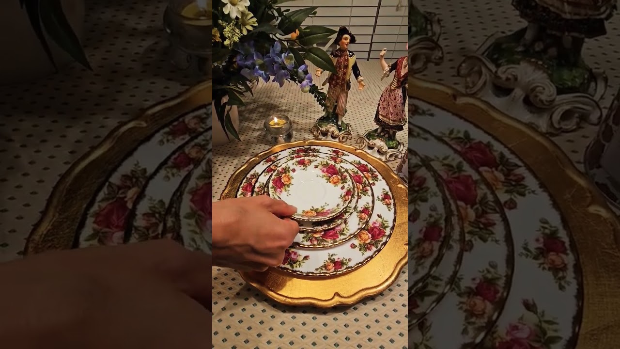 Royal Albert Old Country Roses/ Сервиз Роял Алберт