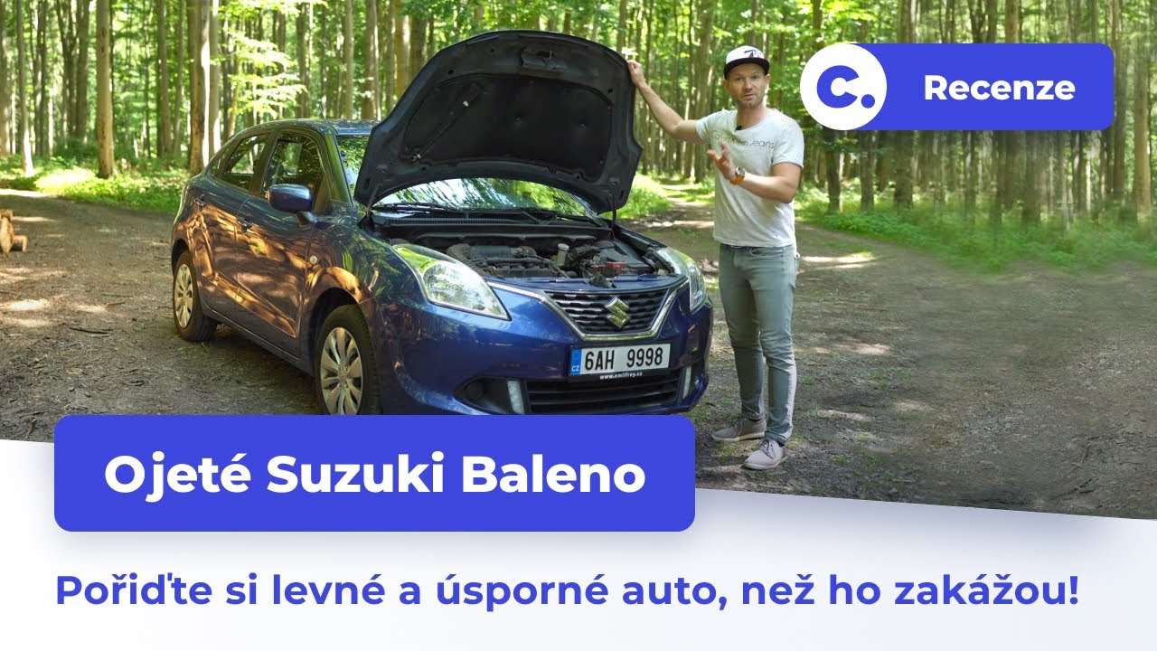 Levné a úsporné auto. Kupujte než ho zakážou! | Ojeté Suzuki Baleno