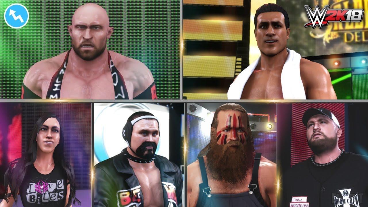 13 WWE 2K18 Created Wrestlers That Will Make You Lose Your Mind (As good as DLC)