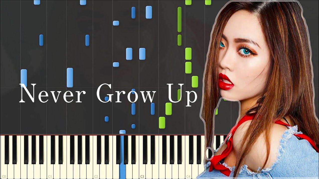 【楽譜あり】Never Grow Up/ちゃんみな 【ピアノソロ中上級】【ピアノ楽譜】