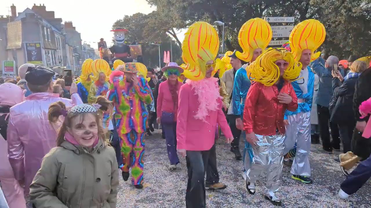 150ème CARNIVAL DE GRANVILLE, 2024. Partie 3. #дочкиисын #carnaval #fêtes #карнавал #праздник
