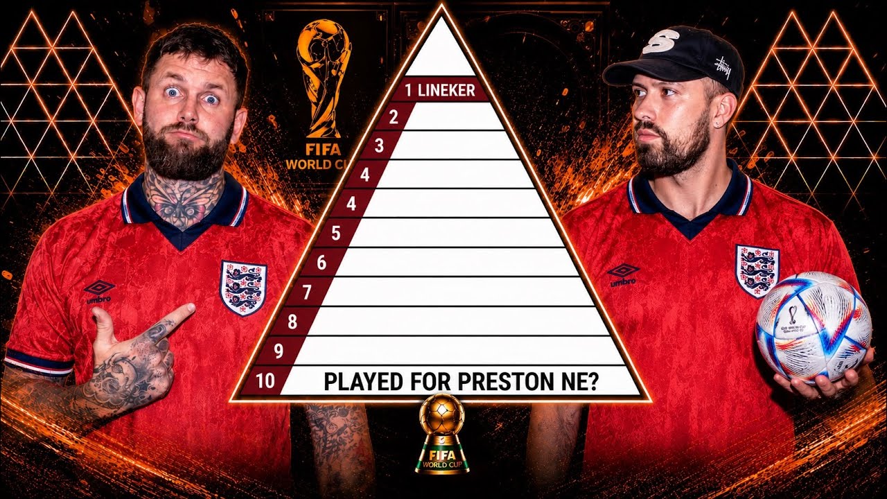 WC TENABLE | Top 10 England Forwards With The Most World Cup Appearances
