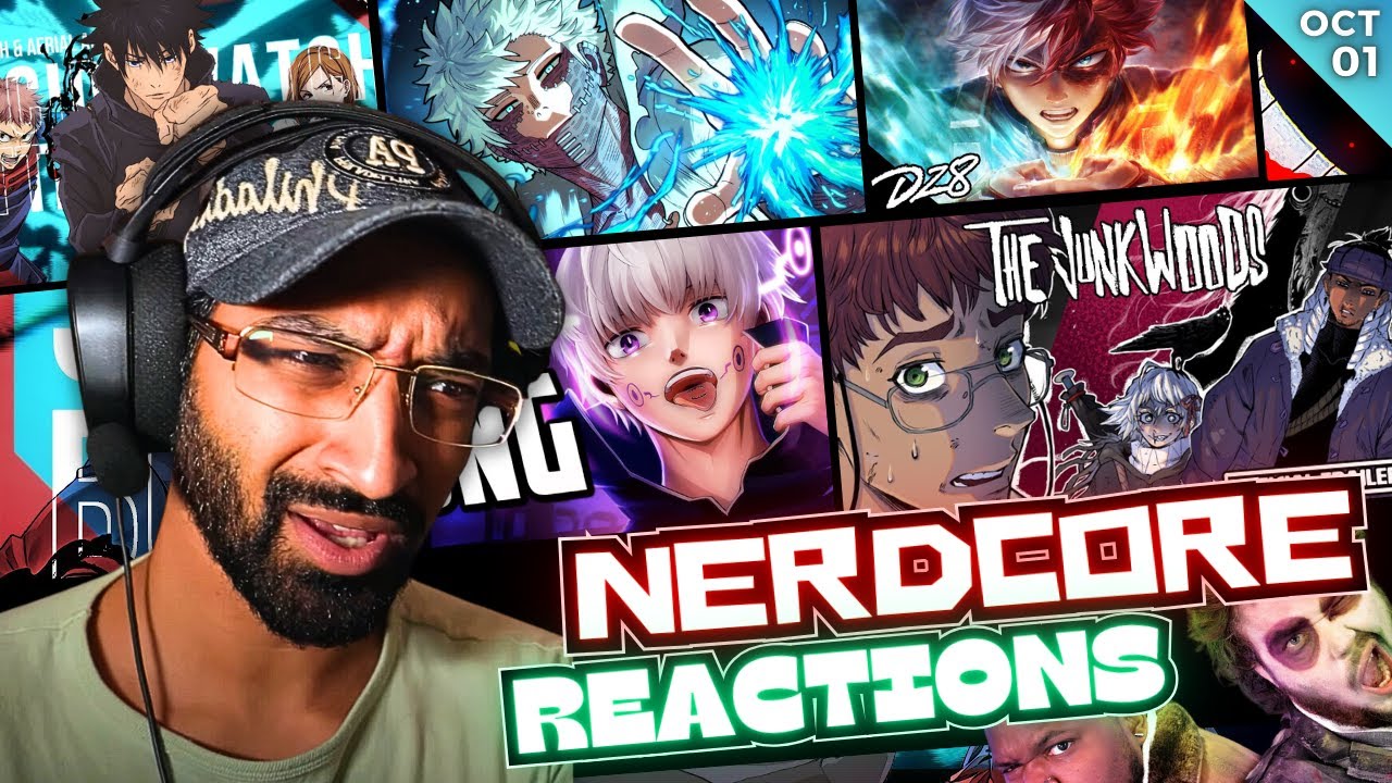 NERDCORE BATCH REACTION (Rustage, JUNKWOODS, DizzyEight, Ham Sandwich, GameboyJones, Cam Steady etc)