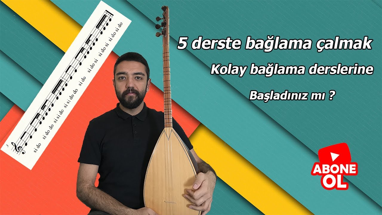 KOLAY BAĞLAMA DERSLERİ 3 - (Karma tartımlar)
