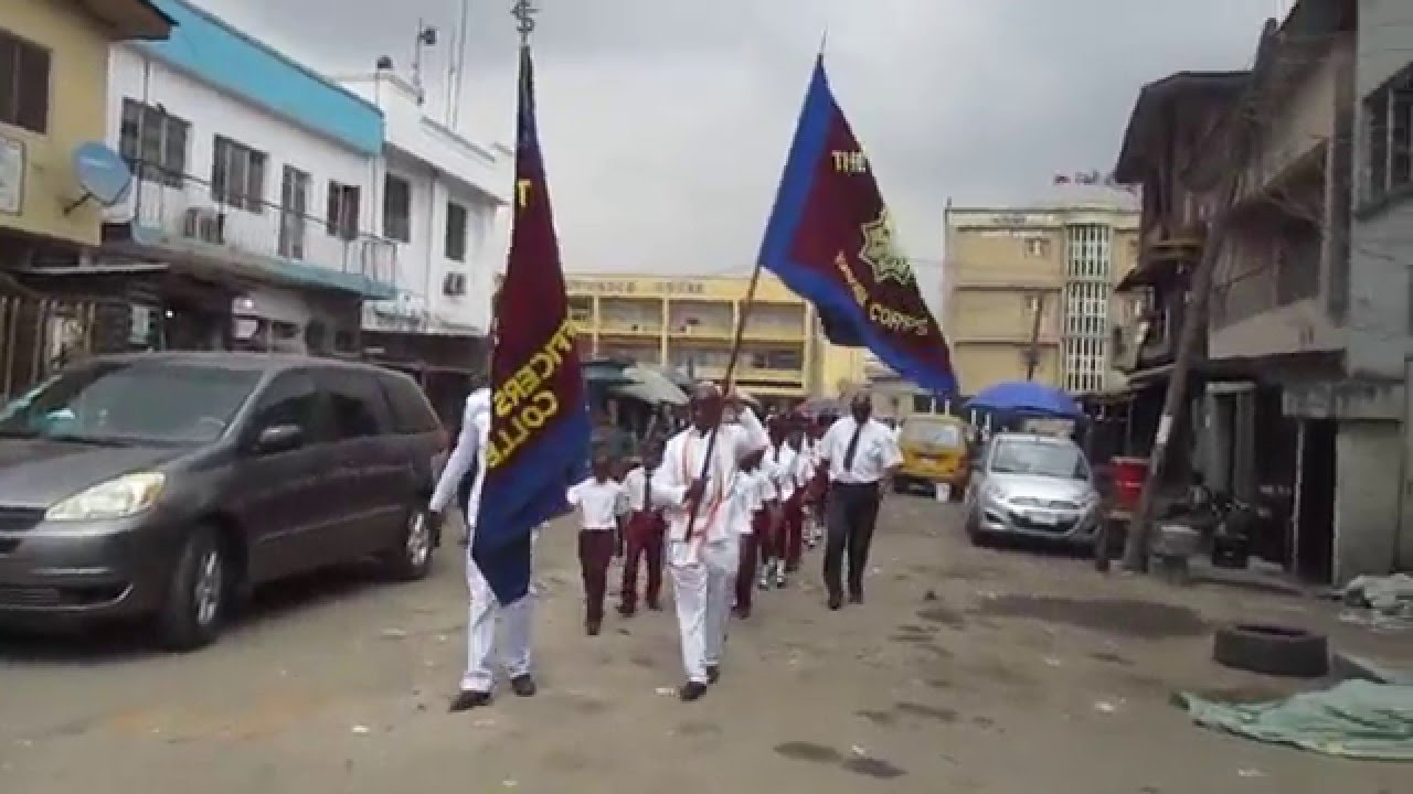 The Salvation Army Igbobi Corps Nigeria march back to hall