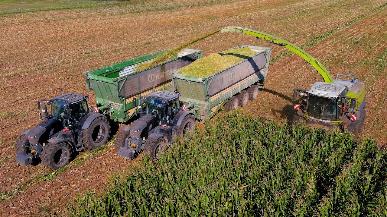 Mais 2025 : A NEW Claas Jaguar 1200! | Agrarlohn Müritz | 1100 HP | Black Fendt 942 | Maisernte | 4K