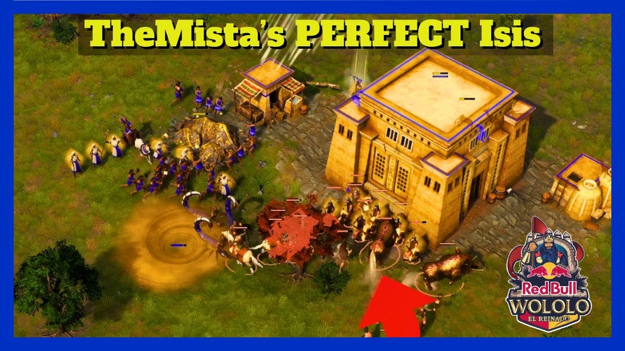 AoM Retold TheMista's Perfect Redbull Wololo Run | TheMista (Isis) vs Zastosy (Thor)