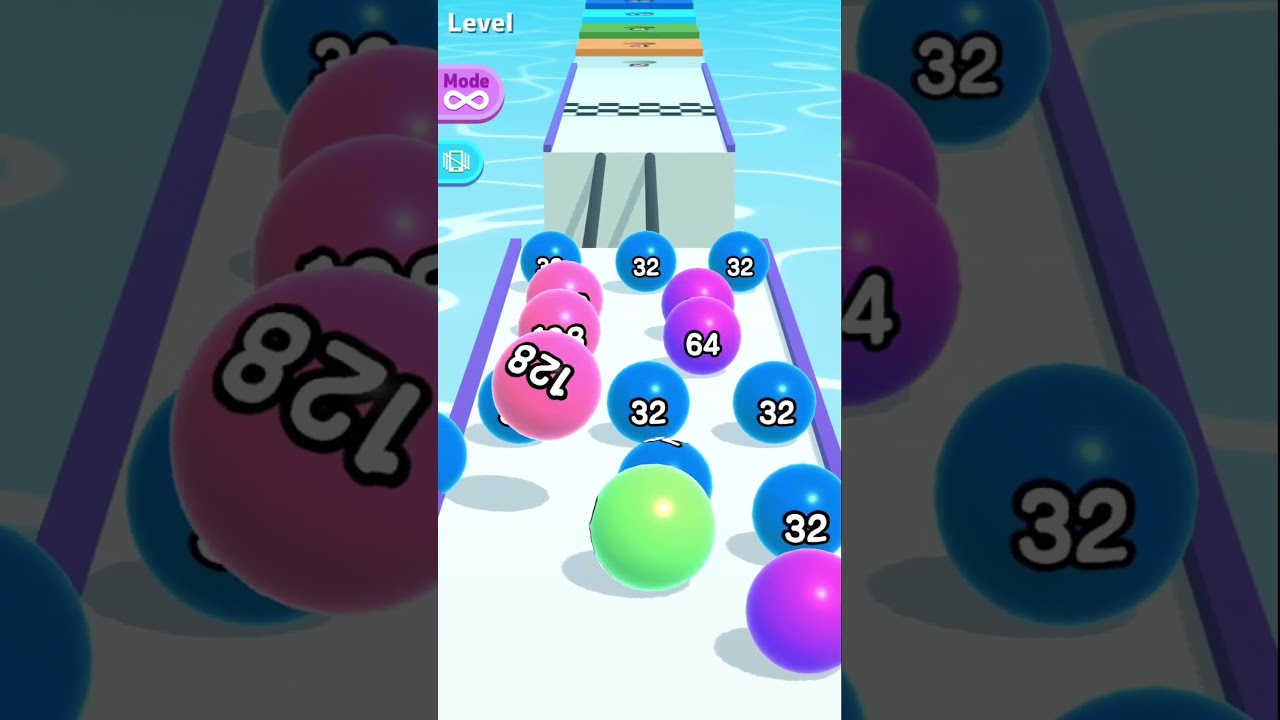 Ball Run 2048 Infinity ❗ Gameplay Level 75 ❗ #AolaGamin