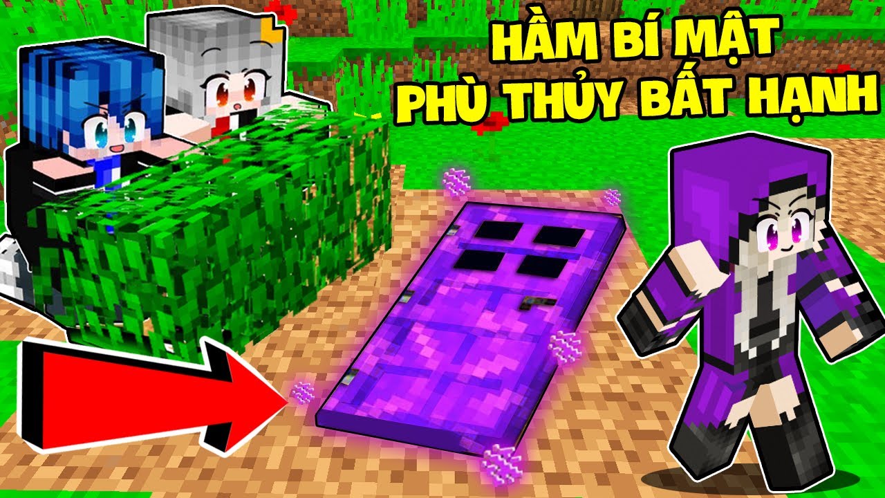 SAMMY VÀ PHONG CẬN BẤT NGỜ PHÁT HIỆN HẦM BÍ MẬT CỦA BÀ PHÙ THỦY BẤT HẠNH TRONG MINECRAFT