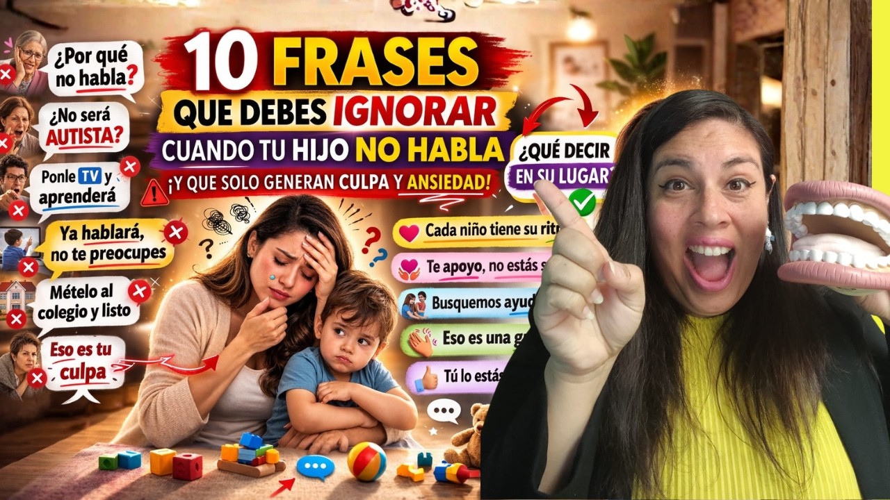 10 Frases que TODOS los padres escuchan… y que están arruinando a sus hijos que no hablan