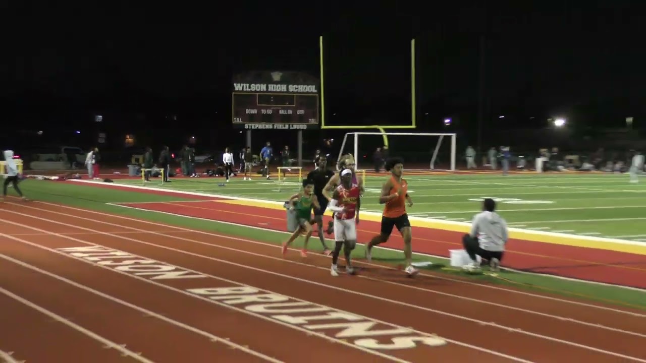 2025 LB Flyers Boys @ Wilson High,  The Sunset Preseason Kick off- all comers meet-1500m