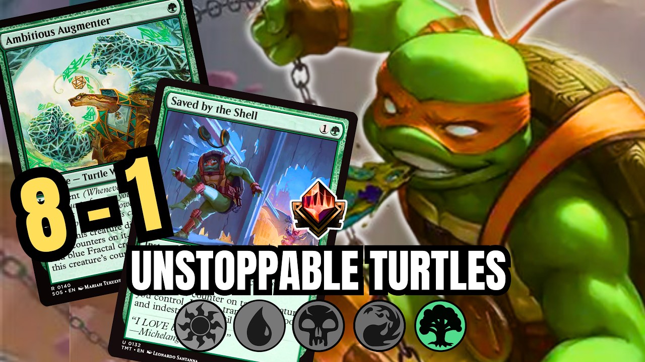 Was This Deck Secretly BROKEN The Whole Time?! | MTG Arena Standard Mythic Ranked Mono Green