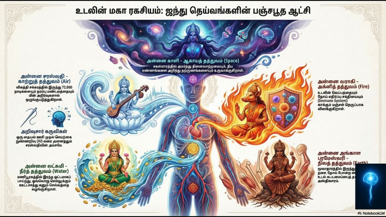 5 தெய்வங்களின் பஞ்சபூத ஆட்சி ரகசியம் #5elements #devi  #tamil #vasiyogam #spirituality #mindfulness 