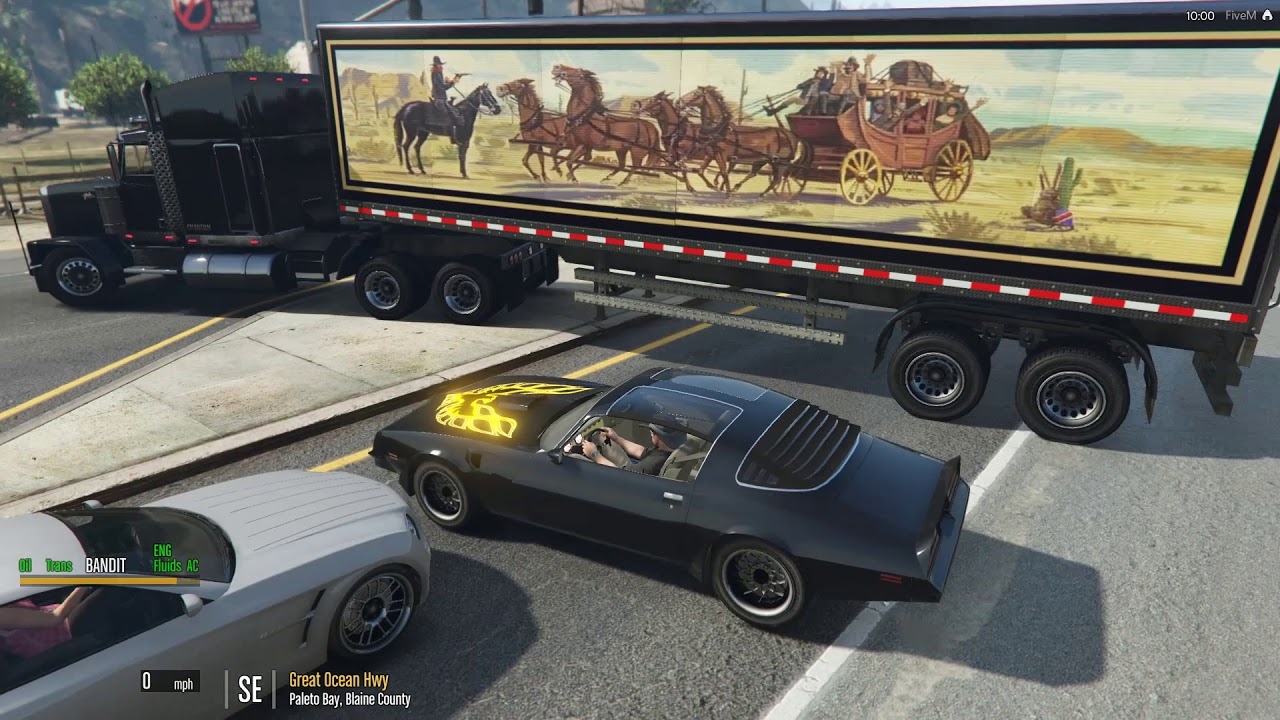 GTA-V Rp RiskyClay gaming.Smokey and the Bandit (Catch Me)
